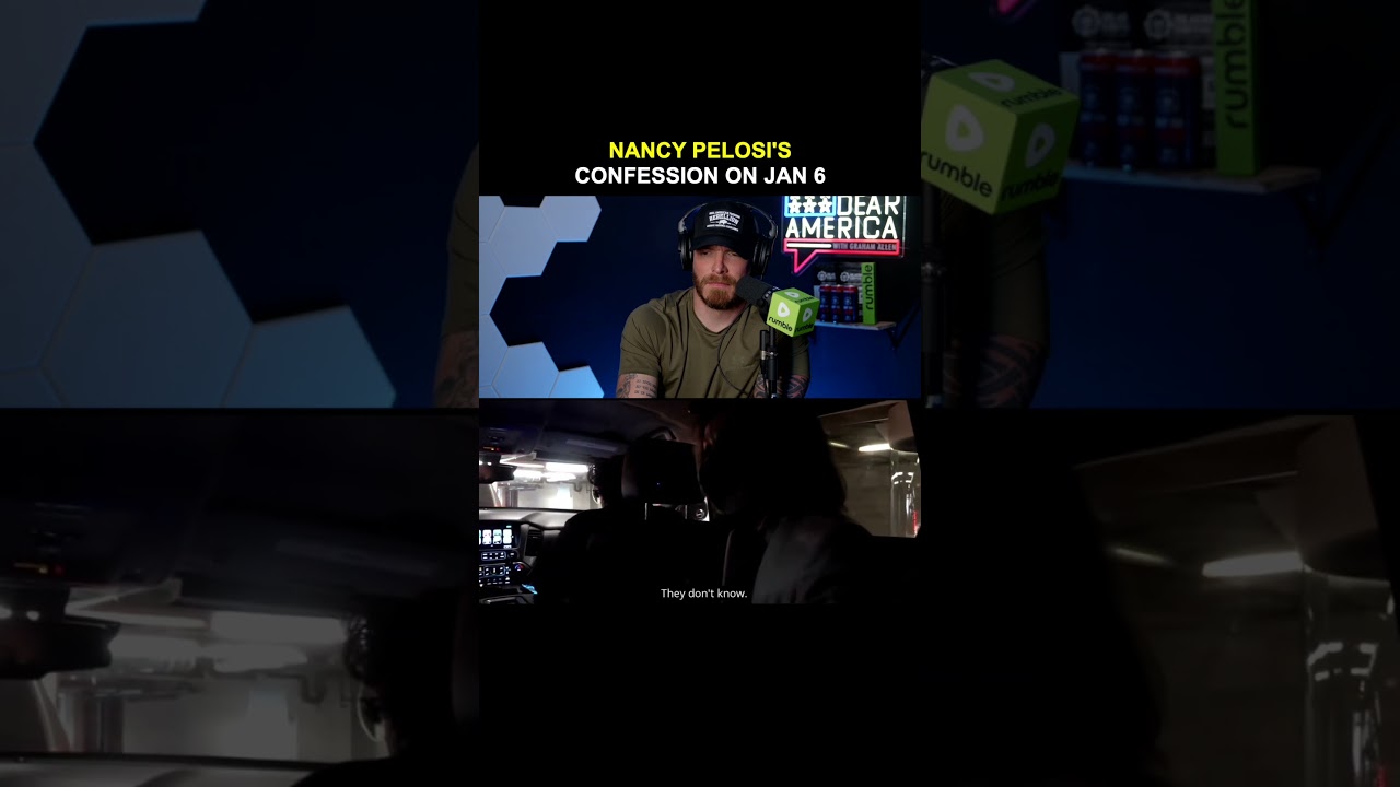 Pelosi Admitted She’s Responsible for JAN 6 NATIONAL GUARD Absence!!