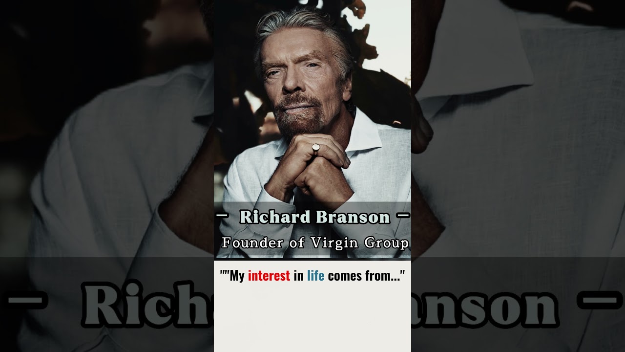 Richard Branson Guide you to success | Founder of Virgin Group 