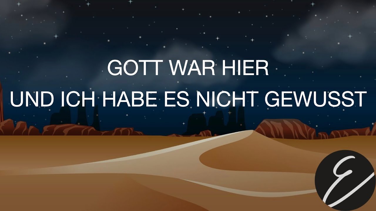 Predigt | 15.09.2024 | Gott war hier und ich habe es nicht gewusst