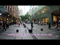 #Walking tour Sydney Along Pitt Street Mall