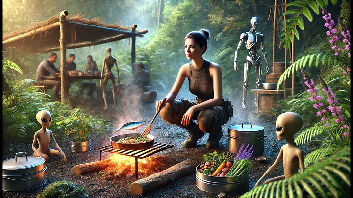 The Instructors Took Food Packs — The Human Foraged Edibles, Cooked Meals, & Built Camp | HFY Story