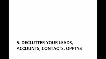 8 Simple Tips To Make Salesforce.com Easier (Predictable Revenue)