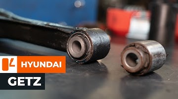 How to change front arm bushes on Hyundai Getz 1 | Tutorial HD