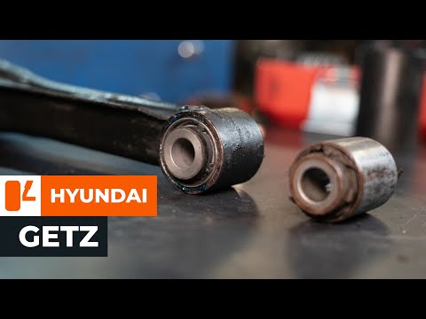 How to replace front arm bushes on Hyundai Getz 1 | Tutorial HD