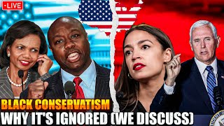 BLACK CONSERVATIVE TELLS WHY PEOPLE THINK THAT BLACK CONSERVATIVES DON'T EXIST! WATCH WHAT HE SAYS