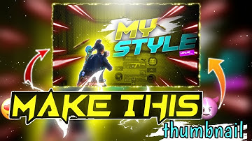 How To Edit Pubg Montage Thumbnail Tips & Tricks |BGMI Thumbnail | Pubg Thumbnail