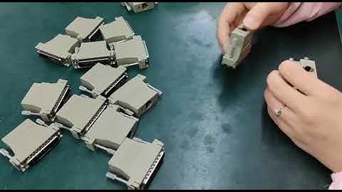 D sub to RJ45 modular adapter