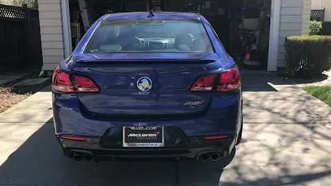 2016 Chevy SS ARH Longtubes Start Up & Rev