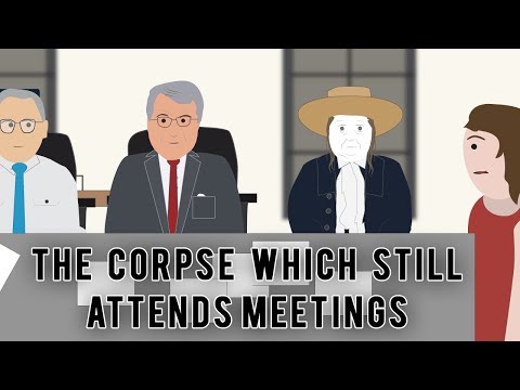 The Corpse Which Still Attends Meetings (Strange Stories)