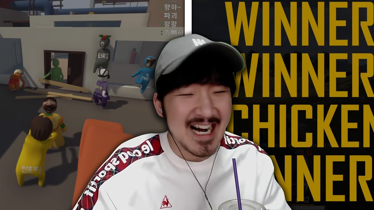 선바스트리밍 20220217 팬카페 휴먼폴플랫(w/유튜브팀) 배그1등