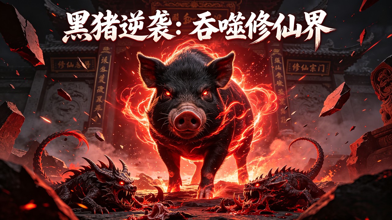 重生成猪，吞噬进化变神兽！