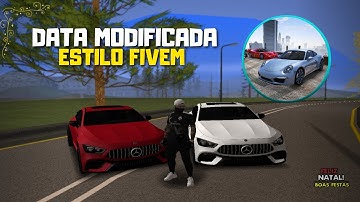 SAIU! MELHOR DATA MODIFICADA ESTILO FIVEM V20 (Sem Bug de Render) P/ ANDROID & PC