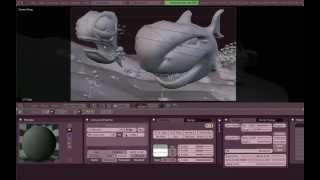 Venoms Lab!: 09.01 Lighting SwimMerlinSwim!