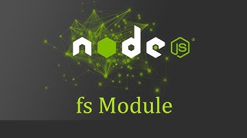 Node js Tutorial for Beginners - 8 - fs module
