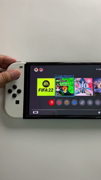 FIFA 22 on Nintendo Switch OLED #fifa22gameplay #nintendoswitcholed
