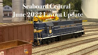 Seaboard Central June 2022 Layout Update