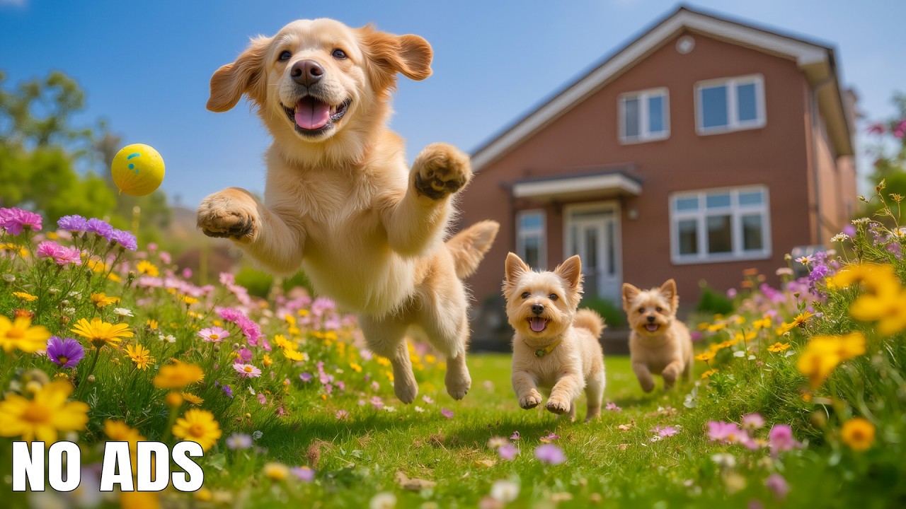 12 Hours of Dog TV for Dogs to Watch 🐶🎵 Gentle Relaxation Music for Dogs & Calm Behavior 🌿🐾