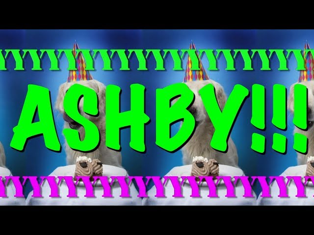 HAPPY BIRTHDAY ASHBY! - EPIC Happy Birthday Song