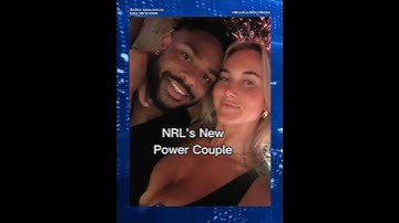 Jaime & Hamiso: Rugby’s fastest couple! 💨❤️  #nrlw  #NRL #JaimeChapman #HamisoTabuaiFidow