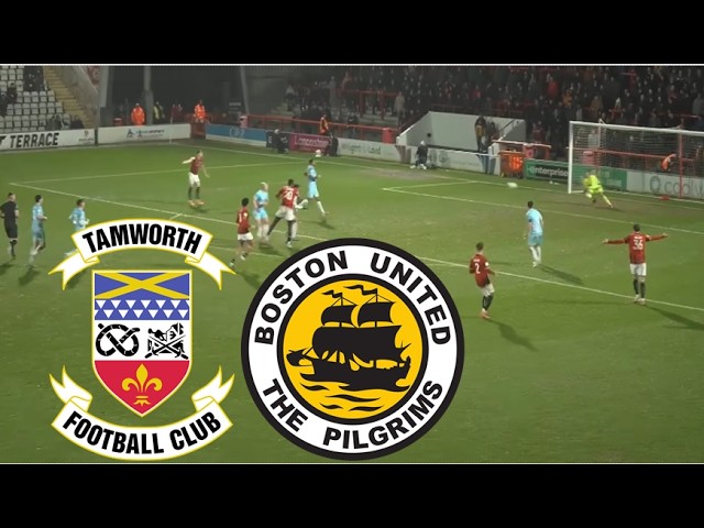 Tamworth FC 2-2 Boston United Match Highlights | National League 2026/2027