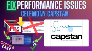 Celemony Capstan Lag Fix β How to Fix Lag, Freezing, High CPU, Slow Analysis β Full Tutorial