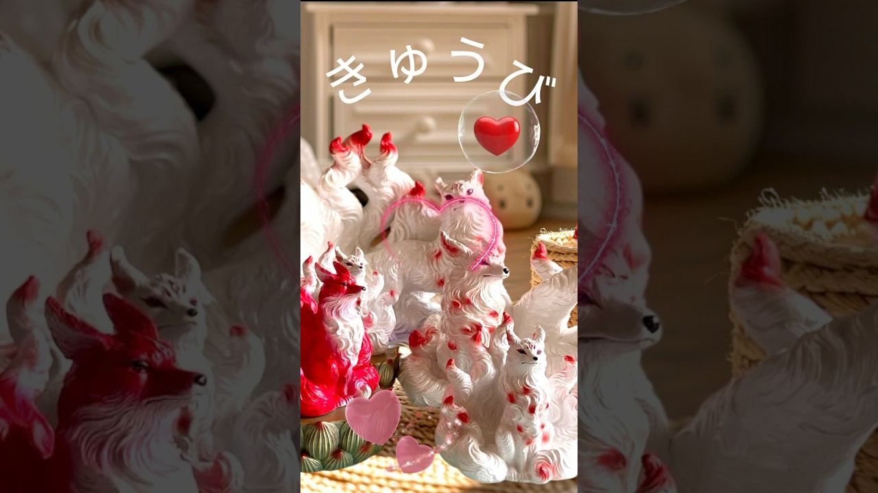 九尾の狐 小サイズ｜金運・商売繁盛・家庭円満｜屋内外対応の