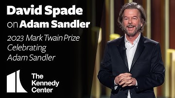 David Spade on Adam Sandler | 2023 Mark Twain Prize