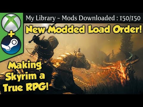 Transforming Skyrim into a True RPG with 150 Mods - 2022 Edition (Xbox/PC)