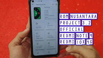 CARA INSTAL ROM NUSANTARA PROJECT OFFICIAL NON OSS VENDOR | REDMI NOTE 9 MERLIN