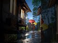 "Rainy Village Night | Peaceful Ambience in a Quiet Indonesian Countryside"