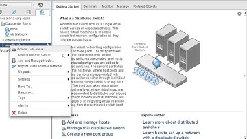 Viewing dvSwitch Teaming and Failover Policies