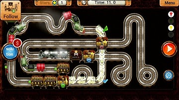 Train Track Maze 2 Long Train - Train Game - Android Gameplay #3006