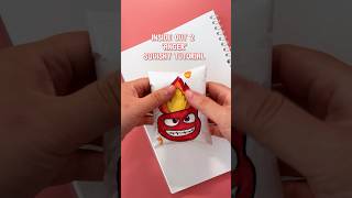 INSIDE OUT 2 🔥Anger🔥 Squishy tutorial #squishy #papercraft #diy #tutorial #howto #insideout2