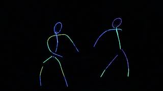 Glow Stick People Dance