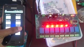 Prime Bluetooth  & Android controlled  8ch Relay  - Prime Automations - Hari 9944883686