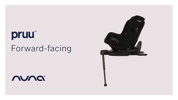 How to install Nuna PRUU convertible car seat forward-facing | Tutorial