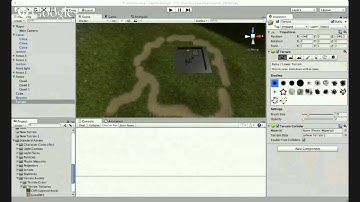 Unity 5, Terrenos e Relevos