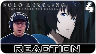Solo Leveling Episode 4 REACTION | GETTING STRONGER!
