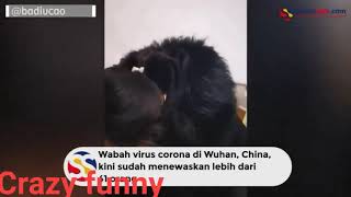 Frustasi mengatasi pasien di RS Wuhan seorang perawat menangis histeris