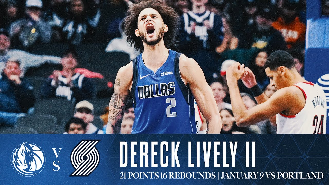 Dereck Lively II (21 Points 16 Rebounds ) Highlights vs. Trail 