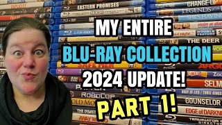 MY ENTIRE BLU-RAY COLLECTION 2024!!! | January 2024 Update Part 1!