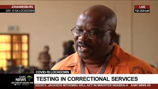 COVID-19 | Coronavirus testing in Correctional Services:  Chriselda Lewis