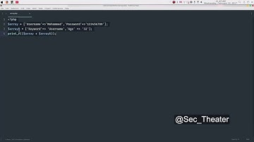 Become A Superman In PHP 5.6 & 7 Basics : #54  Array Operators