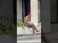 Keanu Reeves sitting on the sidewalk, texting in New York, The Matrix star looked calm and relaxed