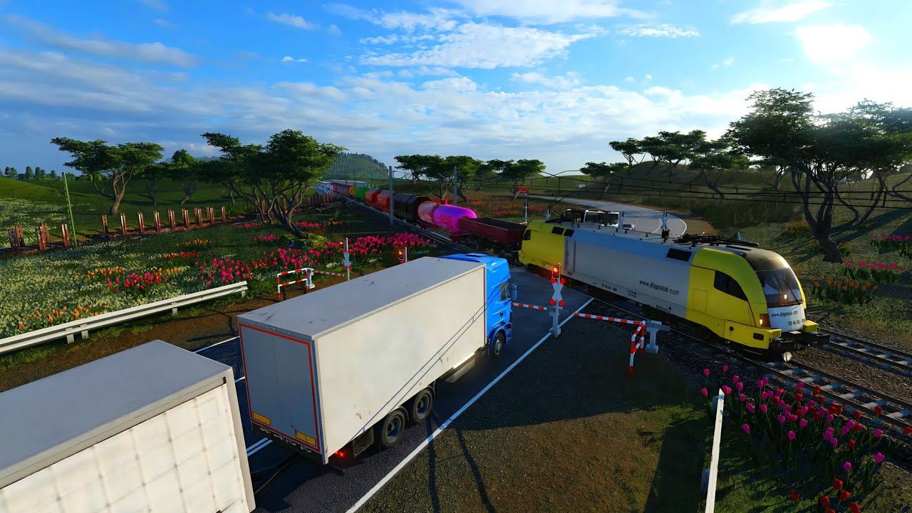 Transport Fever 2: Der Bahnübergang Teil 873