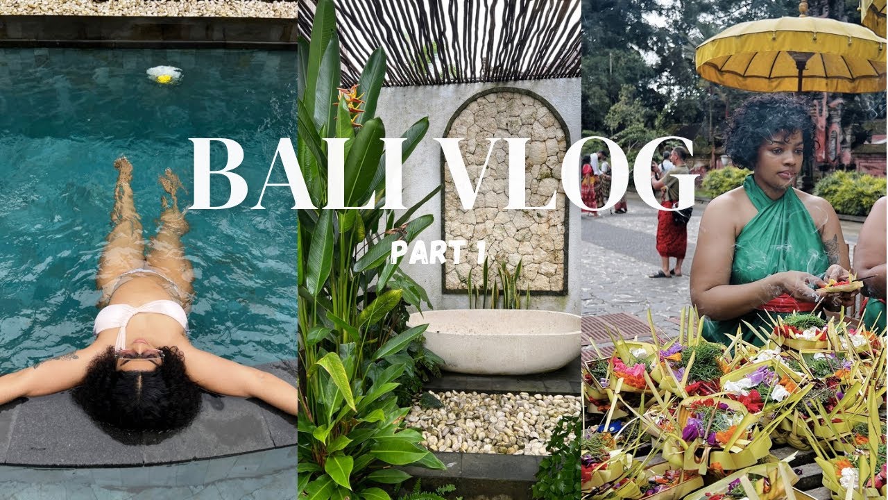 BALI TRAVEL VLOG 2025 : UBUD 🌸🌺🏝️ 