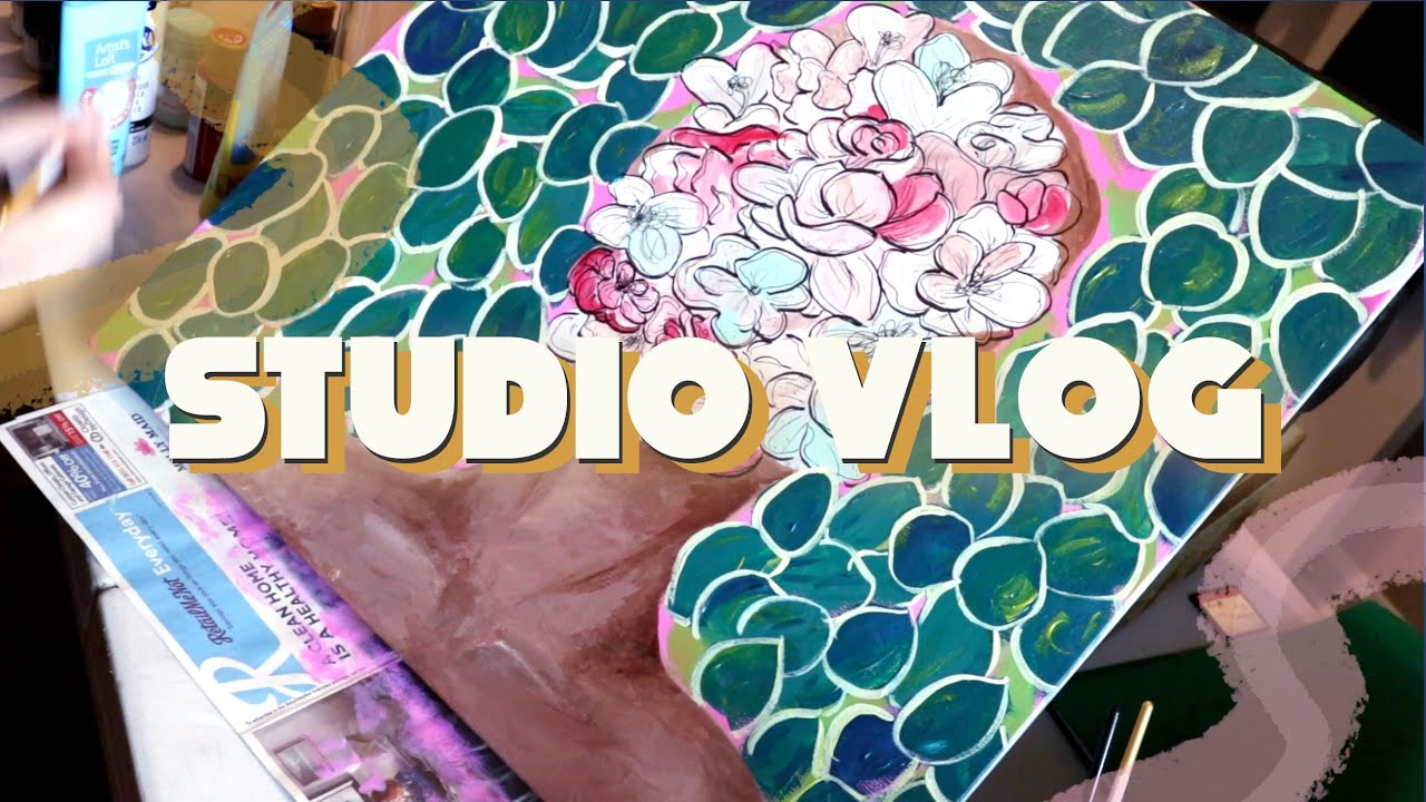 STUDIO VLOG #2 | my art history and insecurities - YouTube