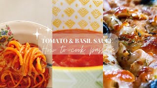 Tomato and Basil sauce - How to cook passata