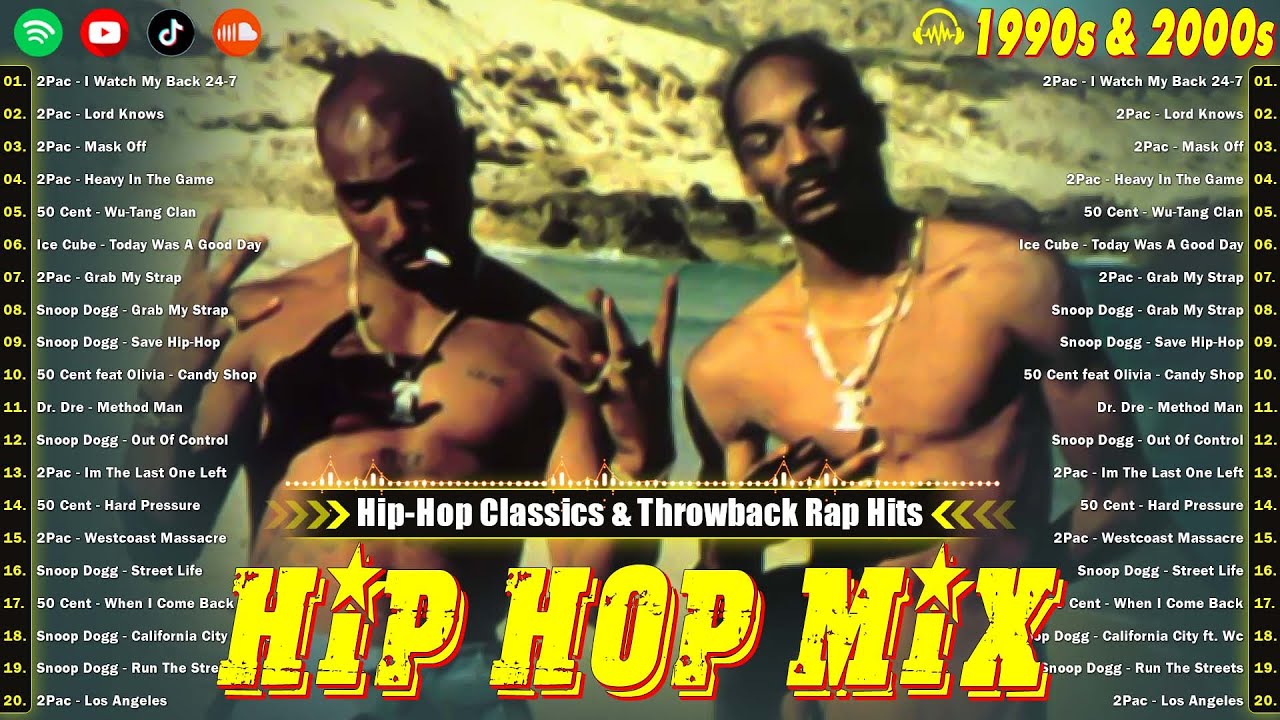 1990s - 2000s HIP HOP MIX 2Pac - Write This Down ft. Biggie, Ice Cube ...