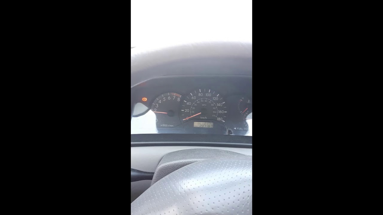 Starting Corolla in 31 degrees Celsius!! YouTube